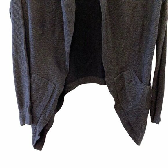 Lululemon open Cardigan Sweater Gray Cashmere 6 - Picture 2 of 9